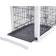 Dog Cage with Crate Cover Medium 83x59.1