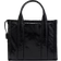 Marc Jacobs Shiny Crinkle Medium Tote Bags - Black