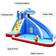Costway Inflatable Water Slide Shark Bounce House Castle without Blower