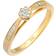 Diemer Engagement Ring - Gold/Diamonds