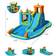 Costway Inflatable Water Slide Kids Bounce House Splash Water Pool with Blower