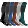 Extreme Fit Unisex Copper Compression Socks 6-pack