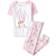 The Children's Place Girl's Matching Family Easter Bunny Snug Fit Pajamas - Cameo