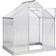 OutSunny Portable Walk-In Greenhouse 6.5x4ft Aluminum Polycarbonate
