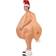 Smiffys Adult Inflatable Christmas Roast Turkey Costume