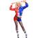 Rubies Women's Deluxe Harley Quinn Costume