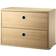 String Module with Drawers Wall Cabinet 22.8x16.5"