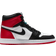 Nike Air Jordan 1 Retro High Satin Black Toe W - Black/White/Varsity Red