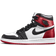 Nike Air Jordan 1 Retro High Satin Black Toe W - Black/White/Varsity Red