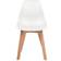 vidaXL Polypropylene Kitchen Chair 32.3" 6