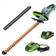 2piece 20v cordless hedge trimmer battery powered capacity dual action blade