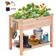 Vevor Raised Garden Bed 33.9 18.1 Wooden Planter Box with Hooks on the Side