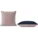 Muuto Mingle Cushion Rose/Petrol Complete Decoration Pillows Blue, Pink (45x45cm)