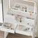 Ironck Vanity Desk Set with LED Lighted Mirror Dressing Table 15.7x31.5"