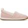 Toms Kids Youth Pink Peach Blush Heritage Canvas Resident Slip-On Shoes