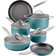 Anolon Achieve Hard Anodized Cookware Set with lid 10 Parts