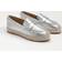 Sam Edelman Women's Kai Espadrille Loafers Soft Silver