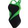 TYR Women's Maxfit T-Splice Swimsuit - Black/Green