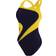 TYR Women's Maxfit T-Splice Swimsuit - Navy/Gold