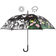Esschert Design Regenschirm, Wiese Mehrfarbig, Schwarz