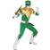 Fun Authentic Adult Power Rangers Green Ranger Costume