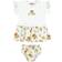 Moschino Baby Romper Dress - White