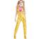 Fun Women's Harley Quinn Gold Overalls Costume