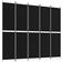 vidaXL 5-Panel Black Romavdeler 249.9x220cm
