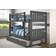 Donco kids Mission with Trundle Bunk Bed