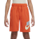 Nike Older Kid's Sportswear Club Fleece Shorts - Rush Orange (CK0509-817)