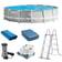 Intex Prism Frame Above Ground Swimming Pool Set with Filter Ø4.6x1.1m