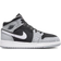 Nike Air Jordan 1 Mid SE GS - Black/White/Light Smoke Grey/University Red