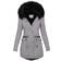 Lugogne Women's Winter Hooded Coat - Grey