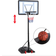 Yaheetech 7.2-9.2FT Height-Adjustable Basketball Hoop