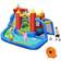 Costway Inflatable Bouncer Water Climb Slide Bounce House Splash Pool w/ Blower