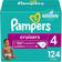 Pampers Cruisers Disposable Baby Diapers Size 4