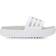 adidas Adilette Platform Slides - Cloud White/Zero Metalic/Grey One