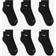 Nike Everyday Plus Cushioned Training Ankle Socks 6-pack Unisex - Black/White