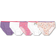 Hanes Girl's Briefs 10-pack - Purple/Pink/Blue/Grey Multi Assorted (GP10BR-10)