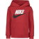 Nike Boy's Club HBR Hoodie - Red/Black (G703G640)