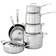 Cuisinart Multiclad Pro Tri-Ply Cookware Set with lid 12 Parts