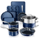 Granitestone - Cookware Set with lid 15 Parts