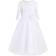 Girl's Christening Baptism Dress - White