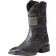 Ariat Sport Patriot Cowboy Boots - Black Deertan