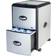 Storex Deluxe 2-Drawer Mobile Vertical File Cabinet