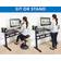 Mount-It! Electric Standing Writing Desk 23.6x29.1"