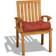 Classic Accessories Patio Chair Cushions Brown (48.3x48.3)