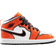 Nike Air Jordan 1 Mid SE PS - Turf Orange/Black/White