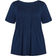 Avenue Knit Pleated Top - Navy