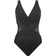 Miraclesuit Illusionist Crossover One-Piece Swimsuit - Black